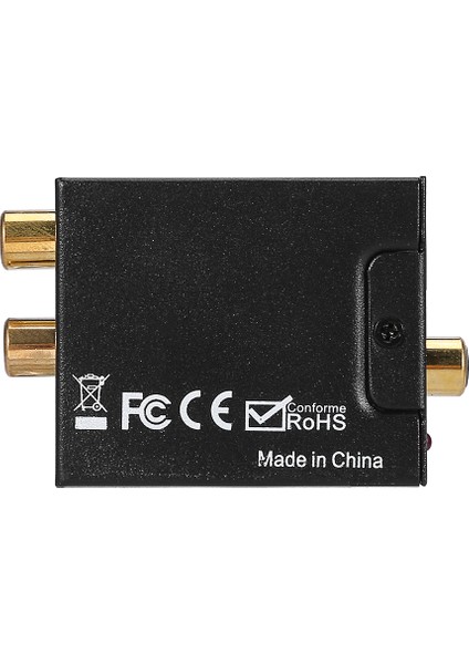 Ses Dönüştürücü Dijital Optik A Analog Koaksiyel Adaptör Rca Dönüştürücü (Yurt Dışından)