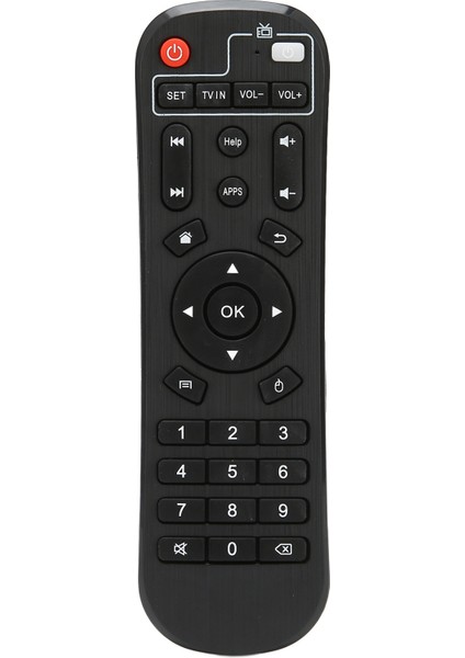 Yedek Uzaktan Kumanda Büyük Düğmeler Aşınmaya Dayanıklı Uzaktan Kumanda H96 Pro Tv Kutusu Için Uygulanabilir (Yurt Dışından)