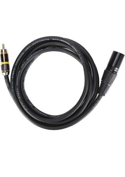 Jorındo Xlr Erkek - Rca Erkek Kablo Dayanıklı Xlr - Rca Mikrofon Kablosu Ses Ekipmanları Için JD6062-2M (Yurt Dışından)