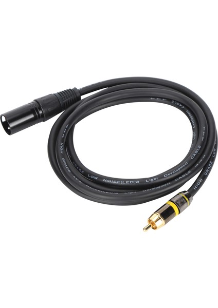 Jorındo Xlr Erkek - Rca Erkek Kablo Dayanıklı Xlr - Rca Mikrofon Kablosu Ses Ekipmanları Için JD6062-2M (Yurt Dışından)