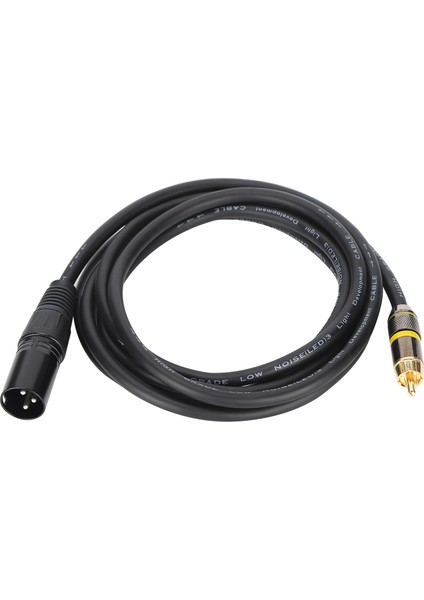 Jorındo Xlr Erkek - Rca Erkek Kablo Dayanıklı Xlr - Rca Mikrofon Kablosu Ses Ekipmanları Için JD6062-2M (Yurt Dışından)