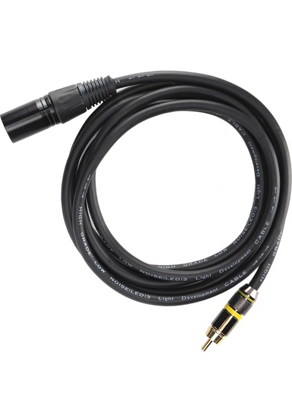 Jorındo Xlr Erkek - Rca Erkek Kablo Dayanıklı Xlr - Rca Mikrofon Kablosu Ses Ekipmanları Için JD6062-2M (Yurt Dışından)