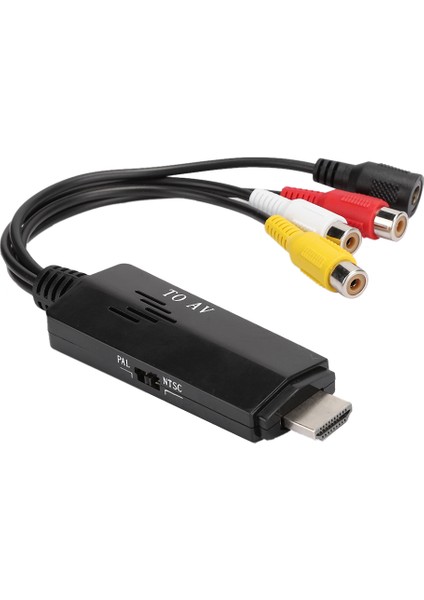 Hdmı'dan Av Hd Video Dönüştürücü Adaptör Erkekten Dişi Kablo Tv Vhs Vcr DVD Yazıcı Için (Yurt Dışından) fiyatları