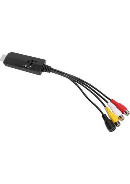 Hdmı'dan Av Hd Video Dönüştürücü Adaptör Erkekten Dişi Kablo Tv Vhs Vcr DVD Yazıcı Için (Yurt Dışından) indirimleri