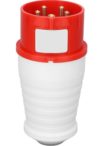 Endüstriyel Fiş IP44 Su Geçirmez Yaşlanmayı Önler Kırmızı 5 Pinli Cee Soket Konnektörü Kamp Karavanları Için 16A 220‑380VHR-015 Erkek (Yurt Dışından)