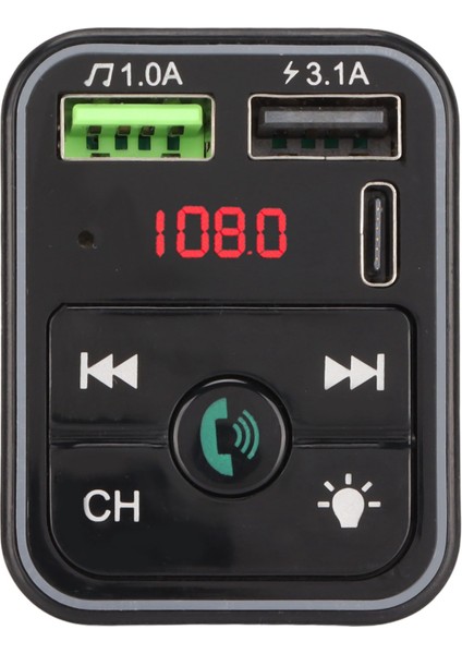 Bluetooth 5.0 Fm Verici Eller Serbest Arama USB 2.0 Müzik Çalar Araba Radyo Bluetooth Adaptörü LED Ekranlı Arabalar Için (Yurt Dışından) fırsatları