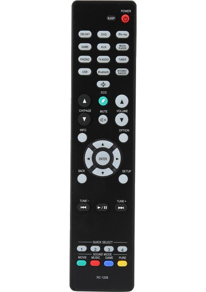 RC1226 Uzaktan Kumanda Yedek Parçası Denon AVRS650H Av Alıcı Sistemine Uygun (Yurt Dışından)
