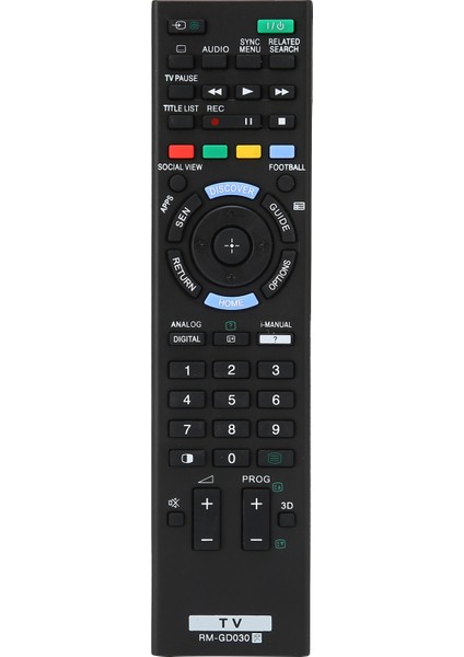 RMGD030 Uzaktan Kumanda Sony LCD LED Tv KDL26EX550 KDL40EX650 KDL70W850B Için Uygundur (Yurt Dışından)