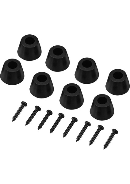 4 Çift 30X20MM Kauçuk Ayaklı Anti Titreşim Tabanlı Ped Standı Hoparlör Gitar Amfisi Için Vidalarla (Yurt Dışından) modelleri