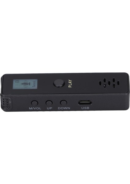 Dijital Ses Kaydedici Gürültü Azaltma Stereo Ekran Ses Kayıt Cihazı Mp3 Oynatıcılısiyah (Yurt Dışından) indirimleri