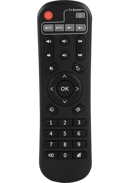 Hassas Kontrol Set Üstü Kutu Uzaktan Kumanda >8m Mesafe Tv Kutusu Uzaktan Kumandası Evpad Için (Yurt Dışından)