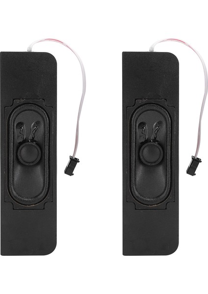 1 Çift 8 Ohm 10 Watt 40MM Çift Dahili Manyetik Korna Mini Taşınabilir Ses Hoparlörü (Yurt Dışından)