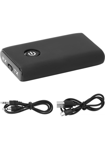 Bilgisayar Tv Hoparlörleri Için 2'si 1 Arada Kablosuz Bluetooth 5.0 Ses Alıcısı Vericisi (Yurt Dışından)