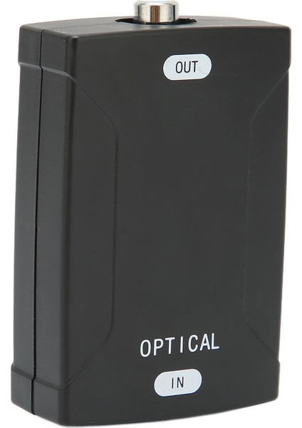 Optikten Koaksiyel Ses Dönüştürücü 24BIT Yüksek Çözünürlüklü Koaksiyel Dönüştürücü Ev Sineması Için Dolby Digital 100‑240VEU Fiş Fiberden Koaksiyel (Yurt Dışından)