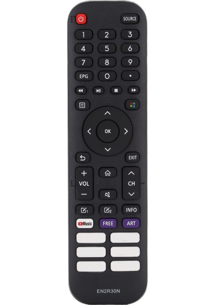 EN2R30N Uzaktan Kumanda Yeni Yedek Evrensel Uyumlu Tv Uzaktan Kumandası Hisense 50A60G 50A60H 55H77G EN2K30P EN2P30H (Yurt Dışından)