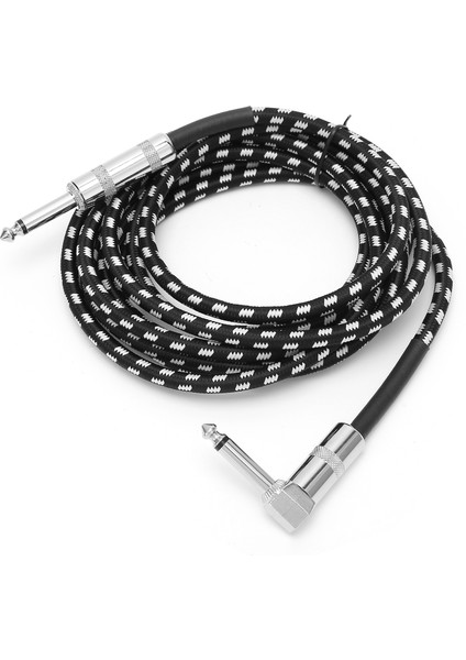 Jorındo 6.35MM Erkek Baş Ses Gitar Kablosu Elektrik Gitar Amfisi Kablosu 1/4 Inç Enstrüman Kablosu 3 M (Yurt Dışından) modelleri