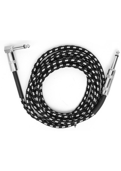 Jorındo 6.35MM Erkek Baş Ses Gitar Kablosu Elektrik Gitar Amfisi Kablosu 1/4 Inç Enstrüman Kablosu 3 M (Yurt Dışından) indirimleri