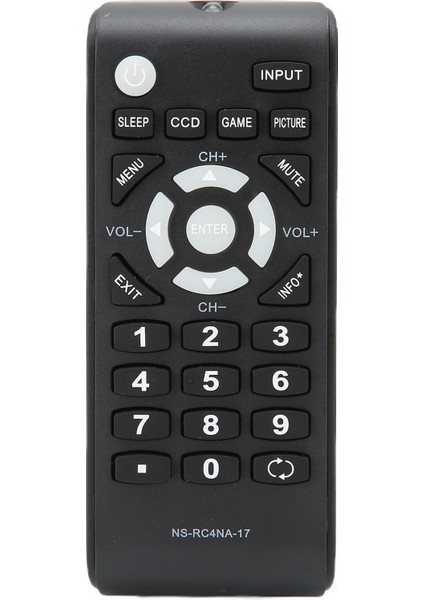 LCD Tv Uzaktan Kumanda Yedek Uzaktan Kumandası Insignia NS‑24D310NA17 NS‑24D510MX17 NS‑24D510NA17 ile Uyumludur (Yurt Dışından)