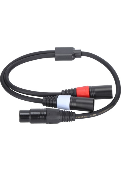 Jorındo 5 Pinli Xlr Dişi - Çift 3 Pinli Xlr Erkek Kablo Y Ayırıcı Ses Adaptörü Kablosu 0,5 M (Yurt Dışından)