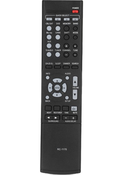 RC‑1170 Uzaktan Kumanda Taşınabilir Yedek Uzaktan Kumanda Denon AVR‑1513 DHT‑1513BA Av Alıcısı Için (Yurt Dışından)