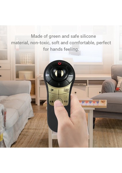 Lg MR400/ LA6150/ 6500 Tv Uzaktan Kumandası Siyah Için Toz Geçirmez Silikon Koruyucu Kılıf (Yurt Dışından) indirimleri