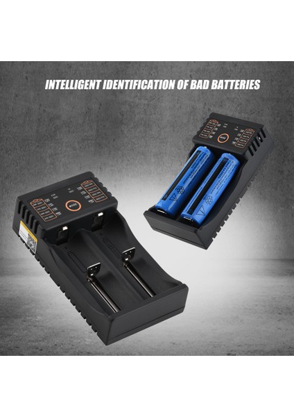 Liitokala LII-202 USB Pil Şarj Cihazı 18650 / 18490 / 18350 / 17670 / 17500 / 16340 (RCR123) (Yurt Dışından) fiyatları