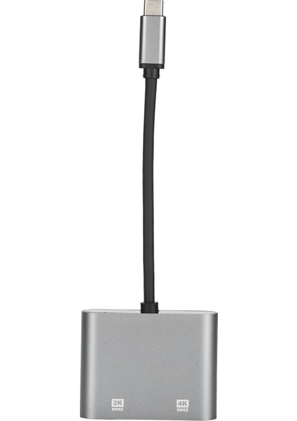 2'si 1 Arada Typec - Hd Multimedya Arayüzü VGA Adaptörü 4K ve 60Hz USB Yerleştirme Istasyonu (Yurt Dışından) fiyatları