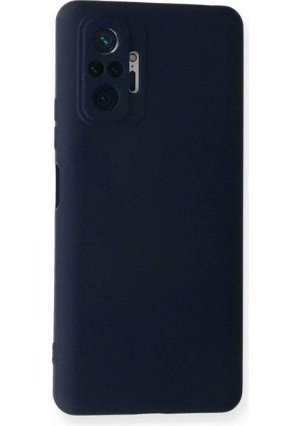 Xiaomi Redmi Note 10 Pro Kılıf Nano Içi Kadife Silikon - Lacivert Ynsmr fiyatları