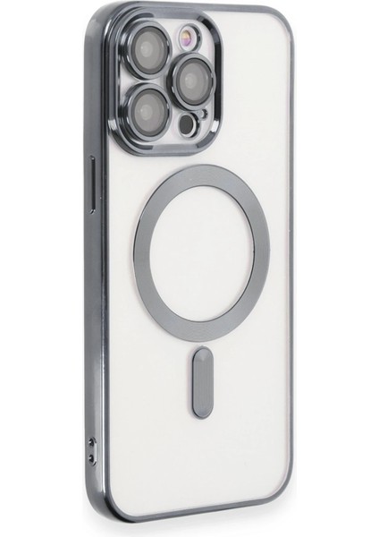 Apple iPhone 15 Pro Max Kılıf Kross Magneticsafe Kapak - Titan Gri Ynsmr fiyatları