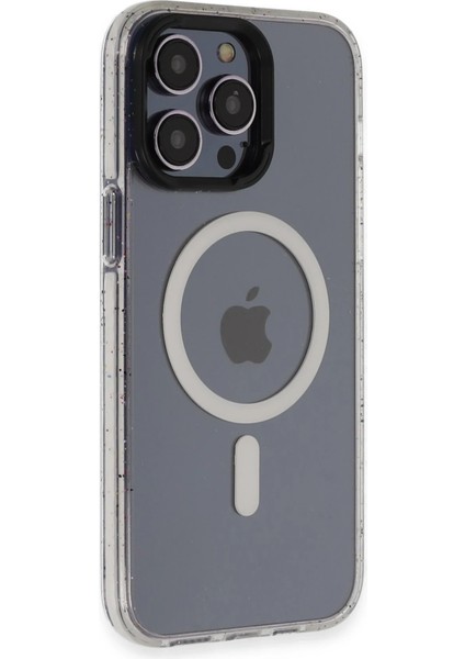 Iphone 14 Pro Max Kılıf Tigra Magsafe Kapak - Beyaz Ynsmr