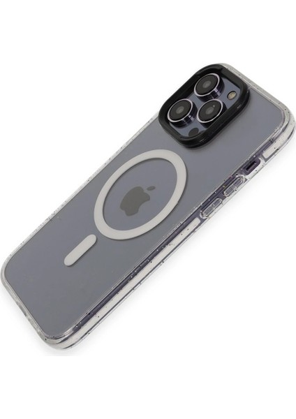 Iphone 14 Pro Max Kılıf Tigra Magsafe Kapak - Beyaz Ynsmr
