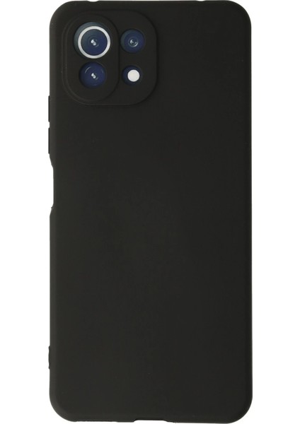 Xiaomi Mi 11 Lite Kılıf First Silikon - Siyah Ynsmr
