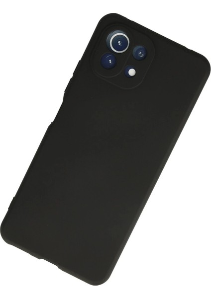 Xiaomi Mi 11 Lite Kılıf First Silikon - Siyah Ynsmr