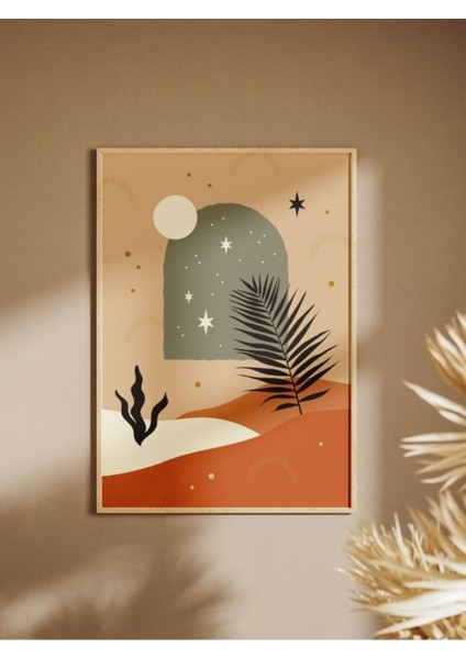 Bohem Minimalist Tasarım, Boho Sanatı Posterleri, Özel Tasarım Kağıt Poster fiyatları