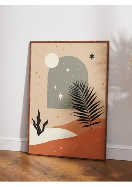 Bohem Minimalist Tasarım, Boho Sanatı Posterleri, Özel Tasarım Kağıt Poster modelleri