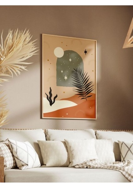 Bohem Minimalist Tasarım, Boho Sanatı Posterleri, Özel Tasarım Kağıt Poster fırsatları