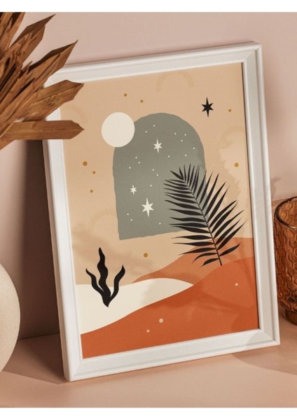Bohem Minimalist Tasarım, Boho Sanatı Posterleri, Özel Tasarım Kağıt Poster indirimleri