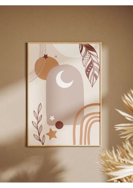 Bohem Minimalist Tasarım, Boho Sanatı Posterleri, Özel Tasarım Kağıt Poster fiyatları