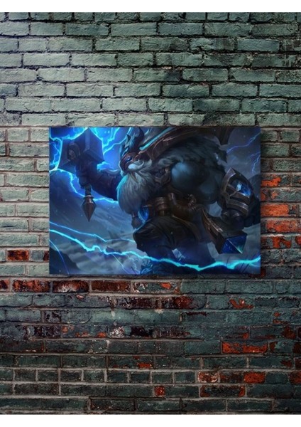 Ornn - Oyun Posterleri, Özel Tasarım Kağıt Poster