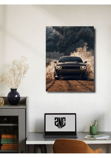 Challenger Srt - Dodge - Eşsiz Tasarım Otomobil Posterleri, Özel Tasarım Kağıt Poster fiyatları