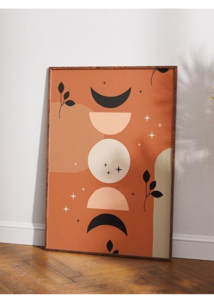 Bohem Minimalist Tasarım, Boho Sanatı Posterleri, Özel Tasarım Kağıt Poster modelleri