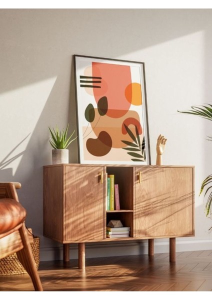 Bohem Minimalist Tasarım, Boho Sanatı Posterleri, Özel Tasarım Kağıt Poster