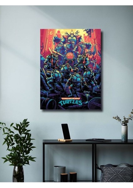 Ninja Kaplumbağalar - Animasyon, Film ve Karakter Özel Tasarım Poster Serisi, Eşsiz Tasarım, modelleri