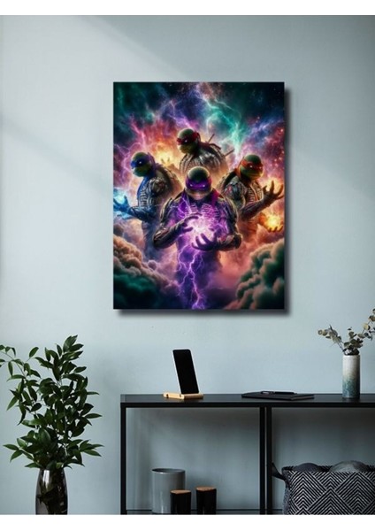 Ninja Kaplumbağalar - Animasyon, Film ve Karakter Özel Tasarım Poster Serisi, Eşsiz Tasarım, modelleri