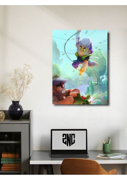 Brawl Stars, Eşsiz Tasarım Oyun, Karakter Posterleri, Özel Tasarım Kağıt Poster fiyatları