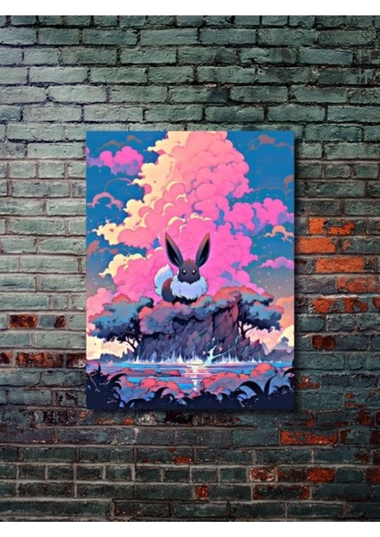 Eevee - Pokemon - Anime & Manga Posterleri, Özel Tasarım Kağıt Poster