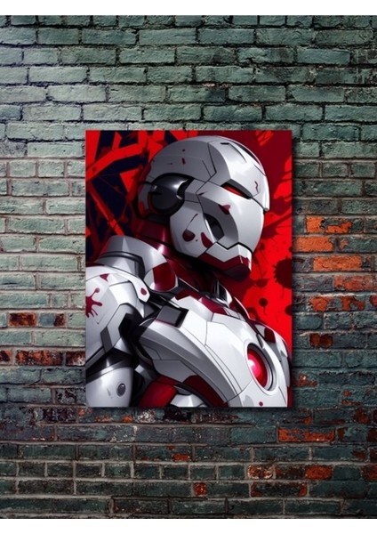 Ironman - Marvel - Film & Dizi Posterleri, Özel Tasarım Kağıt Poster, Duvar Sanatı