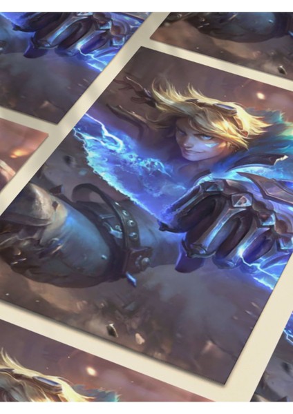 Ezreal - Oyun Posterleri, Özel Tasarım Kağıt Poster fırsatları