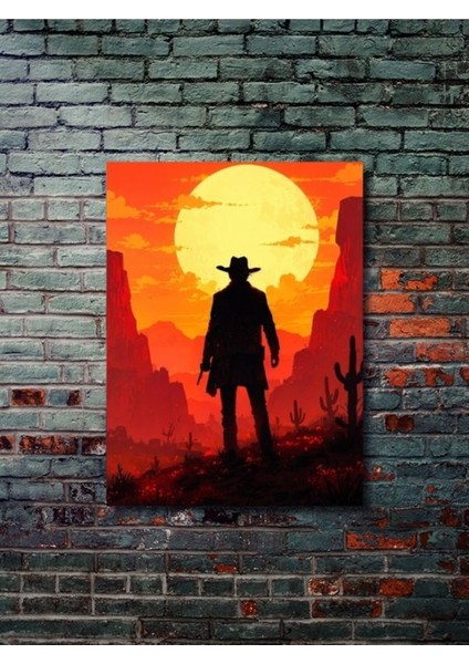 Red Dead Redemption - Gaming Posterleri, Özel Tasarım Kağıt Poster, Duvar Sanatı