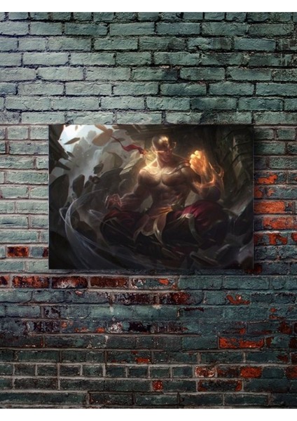 Lee Sin - Oyun Posterleri, Özel Tasarım Kağıt Poster